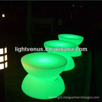 rechargeable wifi control factory direct sale color changing night club lighting illuminated led table